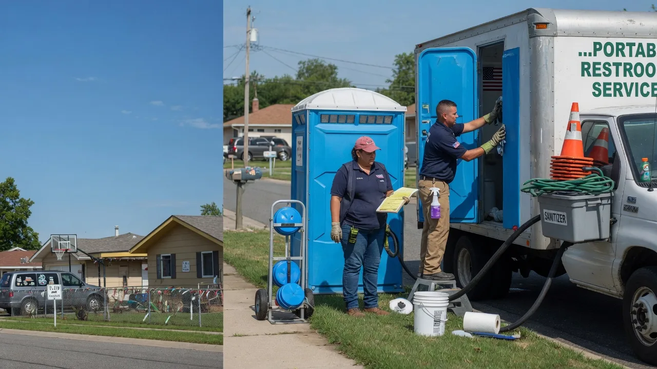Portable Toilet Rental in Crump, TN near me